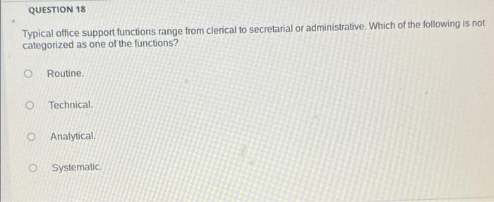 QUESTION 17 People who are difficult to work with