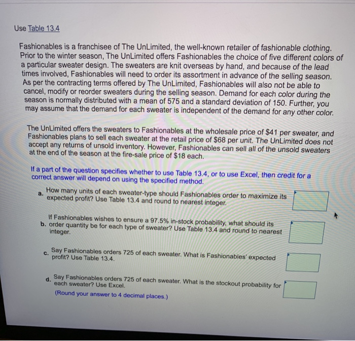 Table 14.1 below I cannot calculate right answer