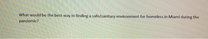 What would be the best way in finding a