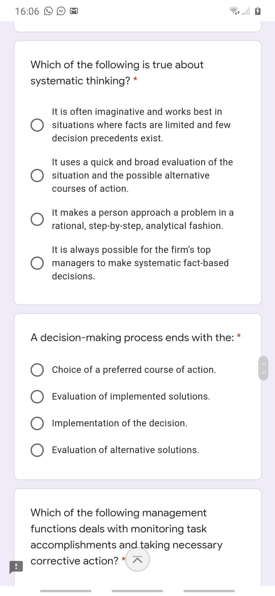 16:06 PM Which of the following is true about