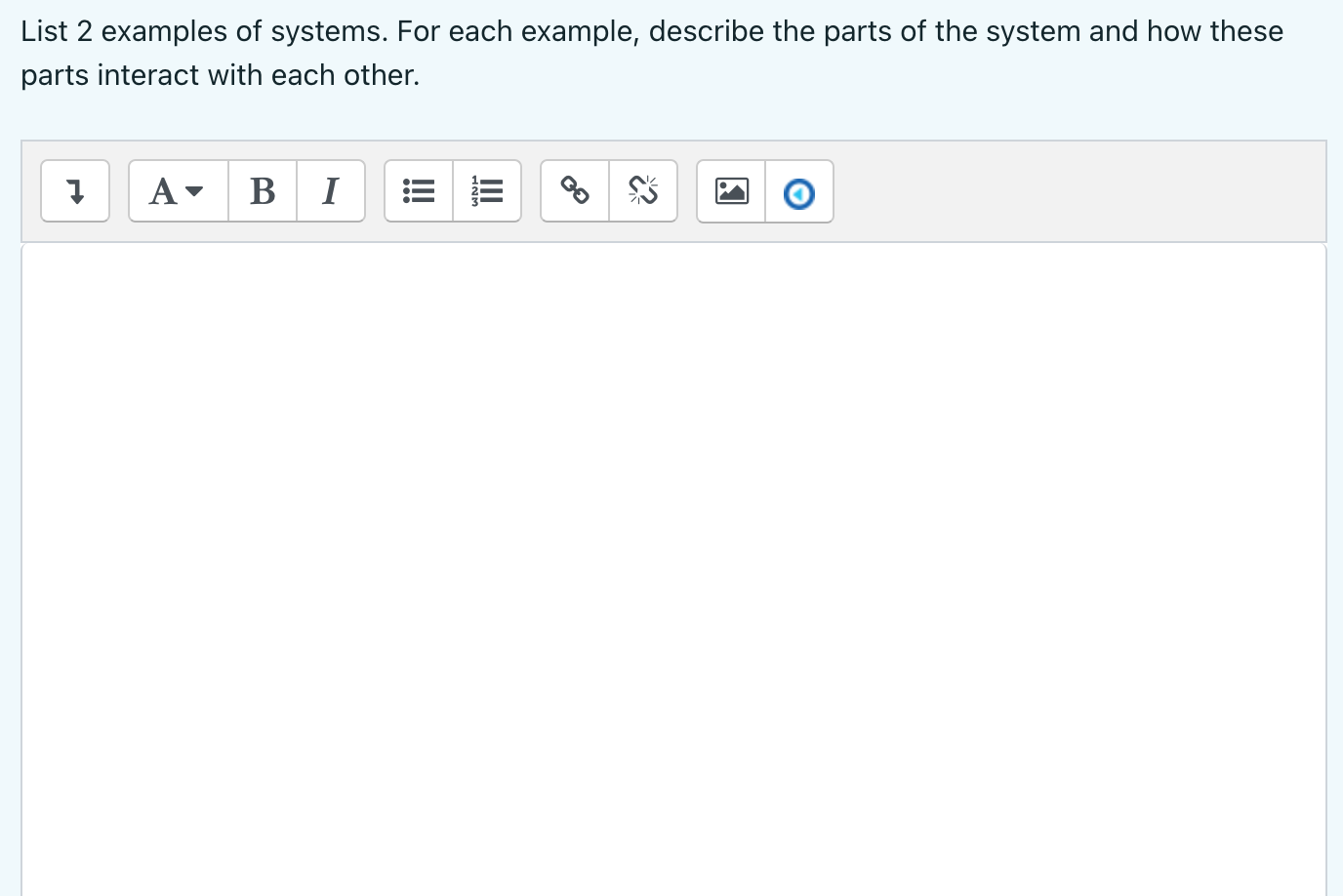 System thinking and SImulation. List 2 examples