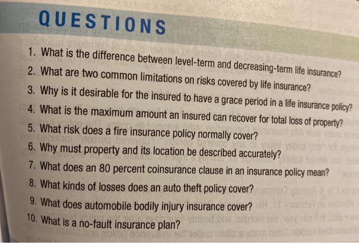 QUESTIONS 1. What is the difference between