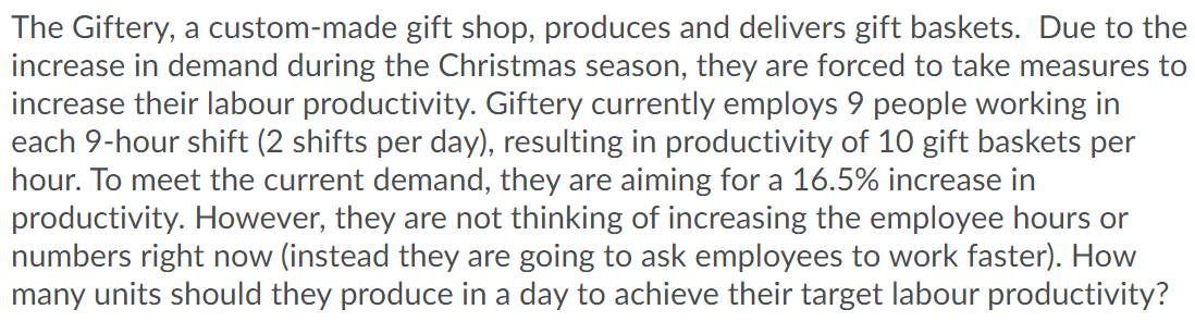 The Giftery, a custom-made gift shop, produces