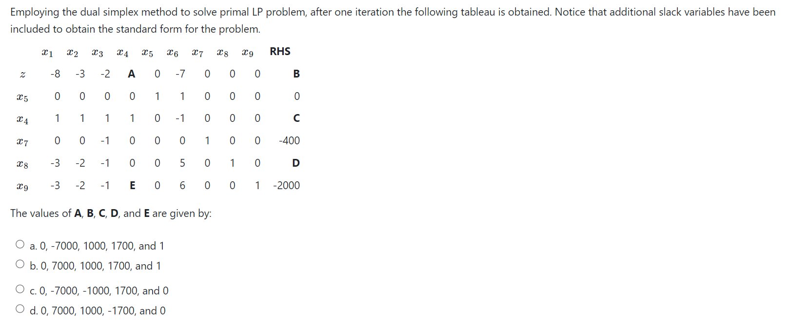 A truck engine manufacturing company has a daily