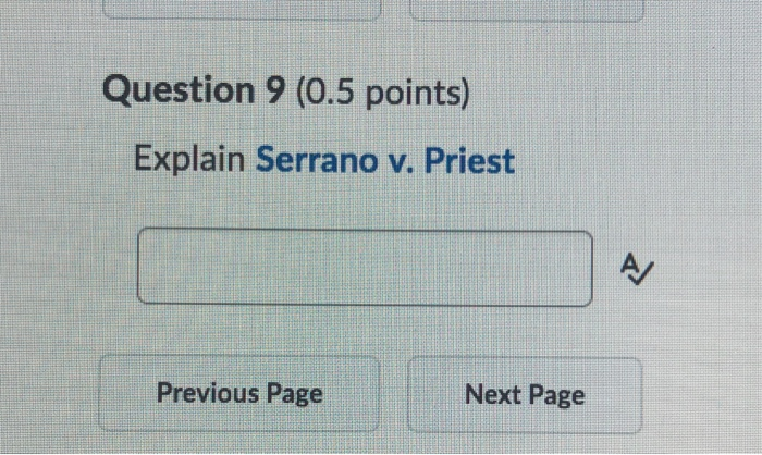 in 1 sentence plz!! Question 9 (0.5 points)