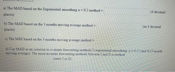 Given is a historical time series for job