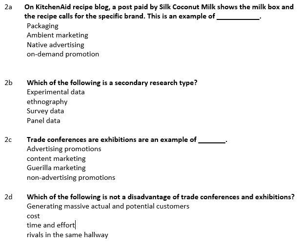 2a On KitchenAid recipe blog, a post paid by Silk