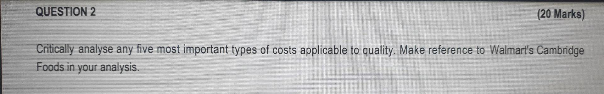 please assist with question 2, QUESTION 2 (20
