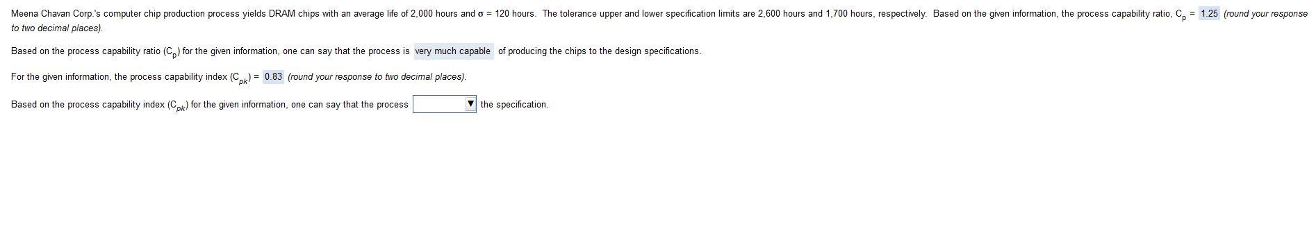 Meena Chavan Corp.'s computer chip production