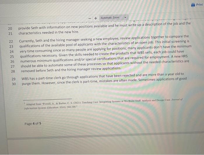 2. Complete the following table to document major