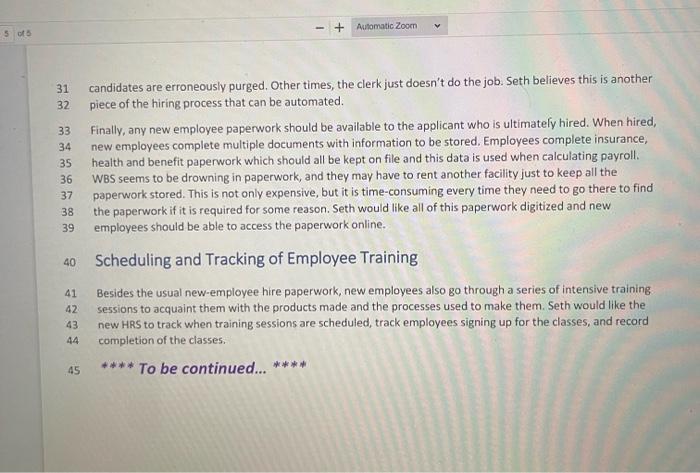 2. Complete the following table to document major