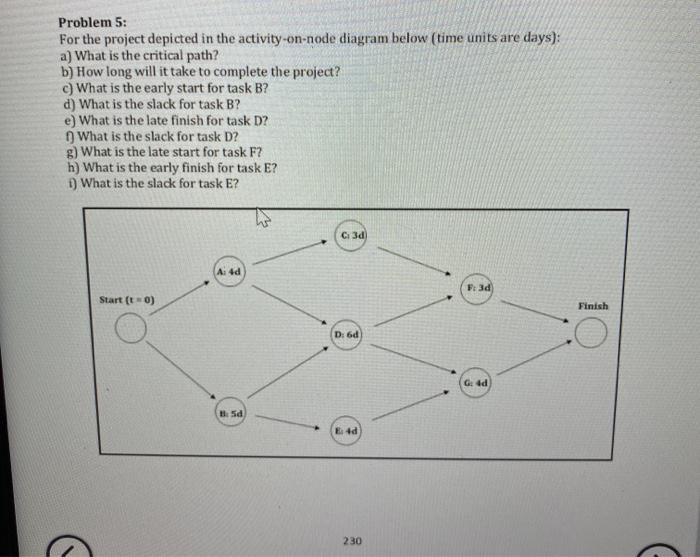 explain all the steps, please! Problem 5: For the