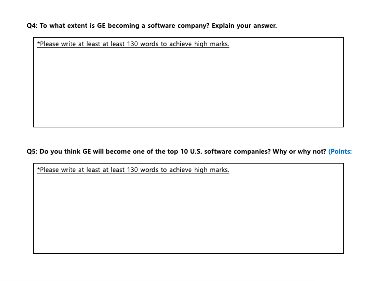 BUSINESS PROBLEM-SOLVING CASE GE Bets on the