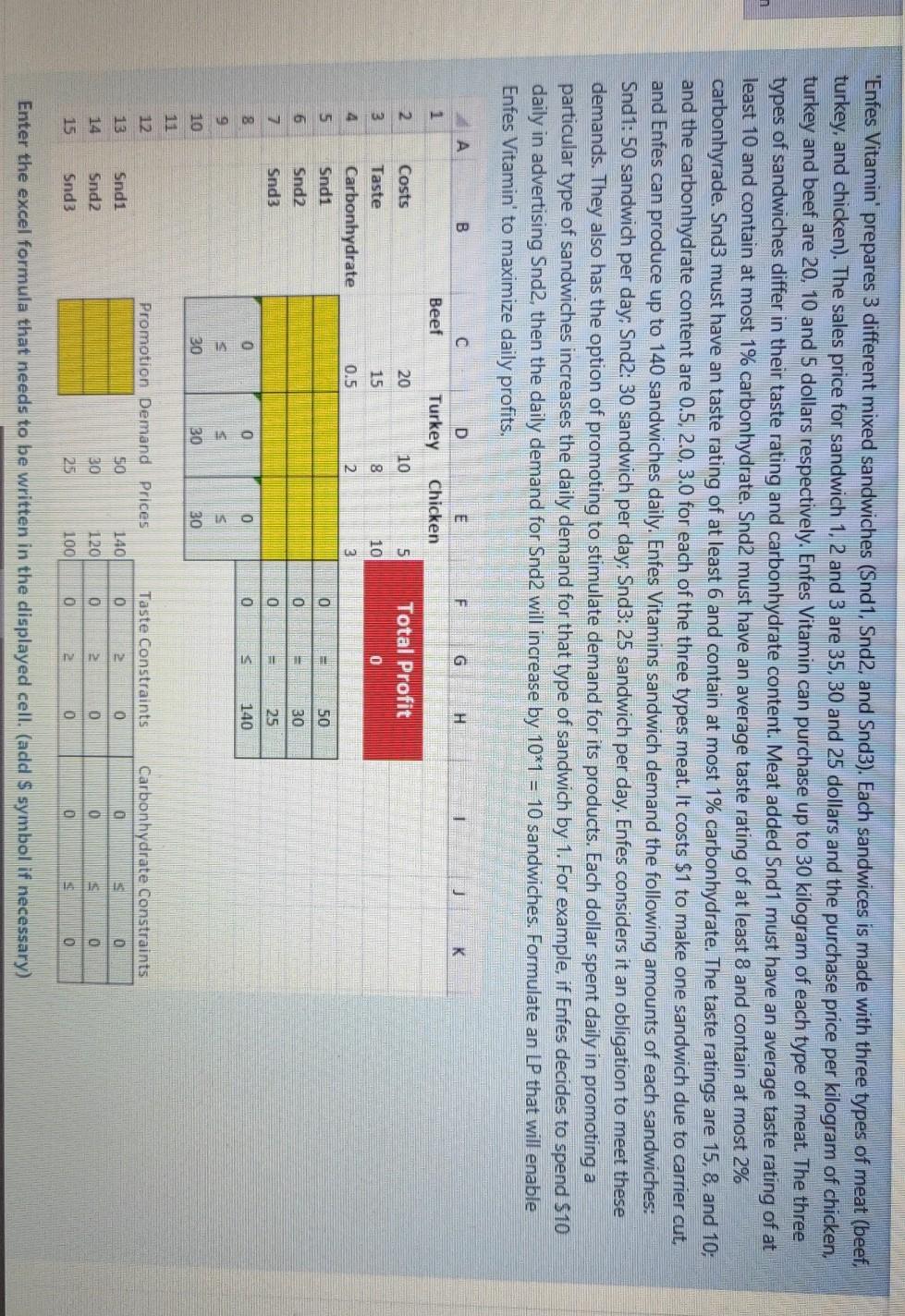 0 'Enfes Vitamin' prepares 3 different mixed