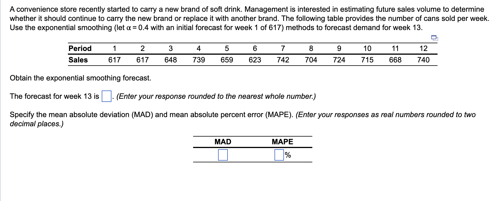 A convenience store recently started to carry a
