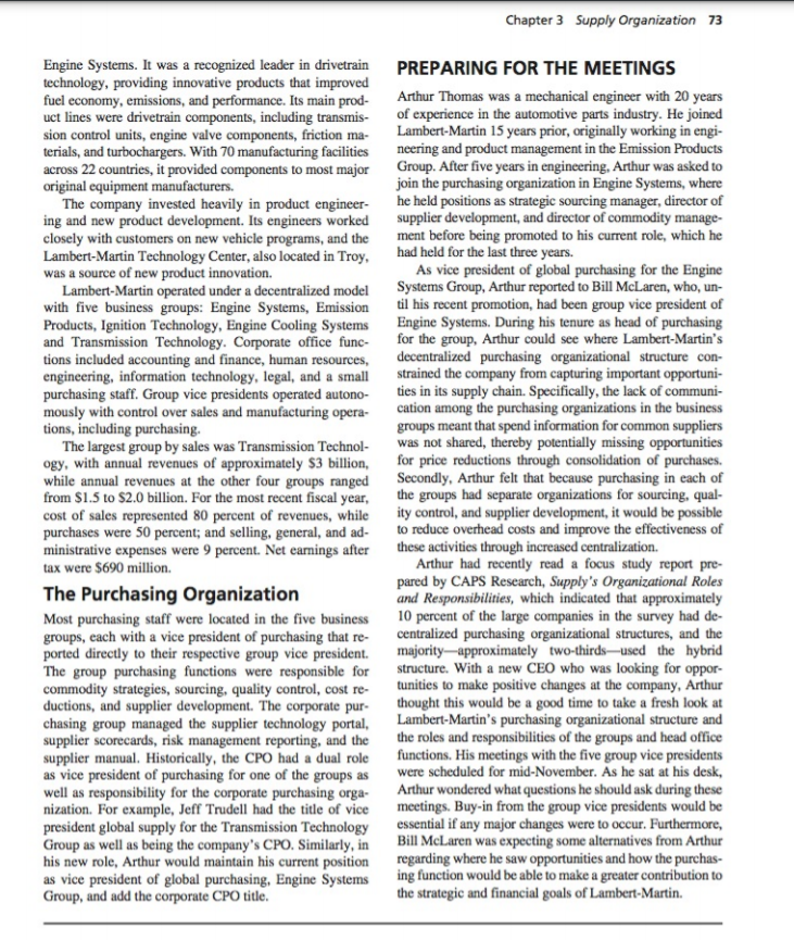 1. Do you think it is reasonable for Arthur to