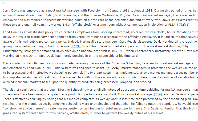 ONLY ANALYSIS PLEASE and write in your own Words