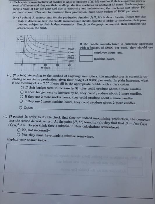 This is all the information for the question. No