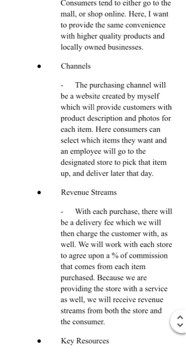 i need a script made for this business proposal