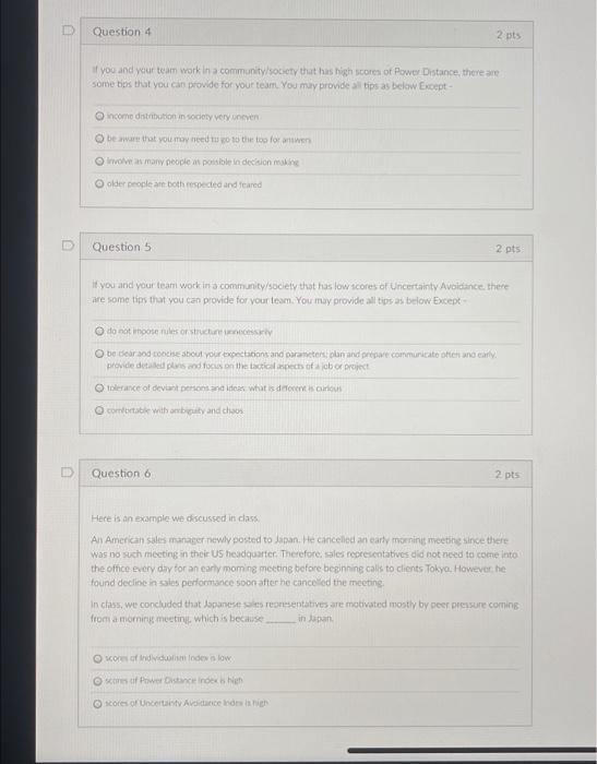 help!!! Question 4 2 pts of you and your team