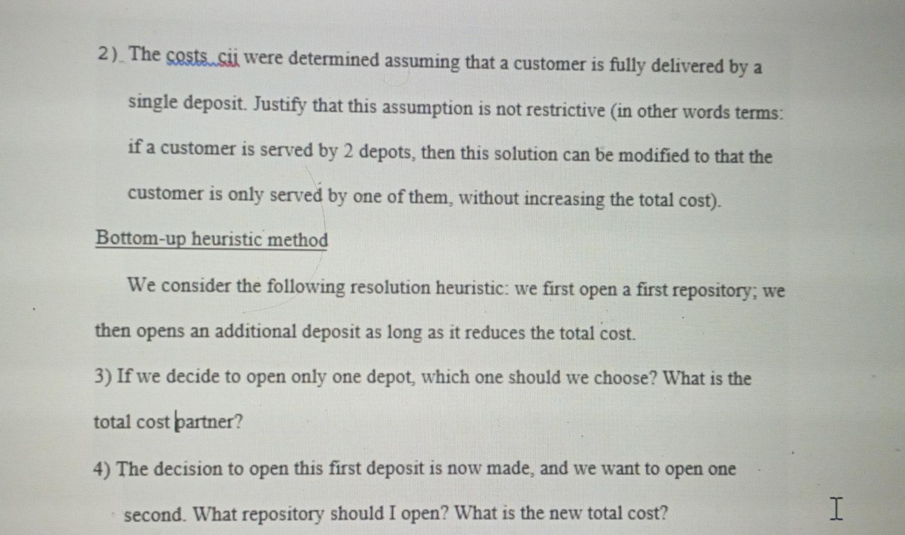 Probleme A company wants to distribute its