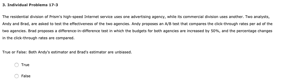 3. Individual Problems 17-3 The residential