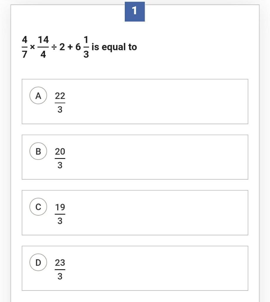 Operations Management 1 4 14 1 X 2 +6 = is equal