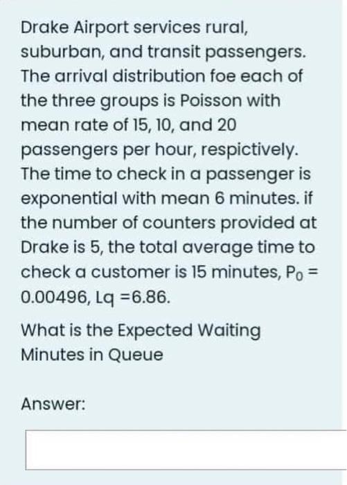 operations research questions please answer