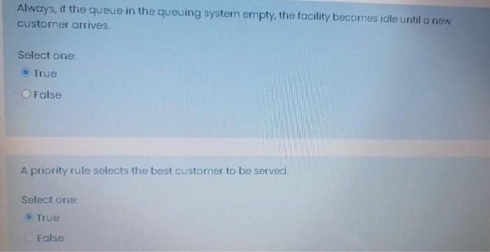 operations research questions please answer