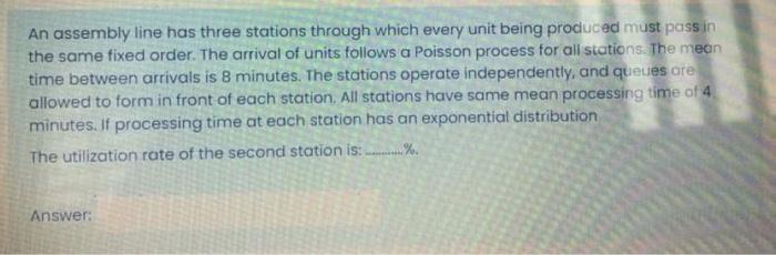 operations research 2 please answer showing the