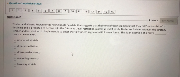 Question Completion Status: 1 2 3 5 6 7 8 9 10 11