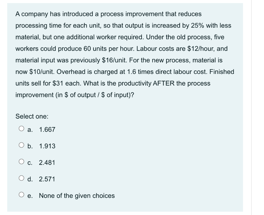 i need help for this question please A company