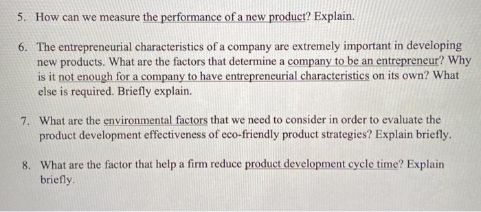 5. How can we measure the performance of a new