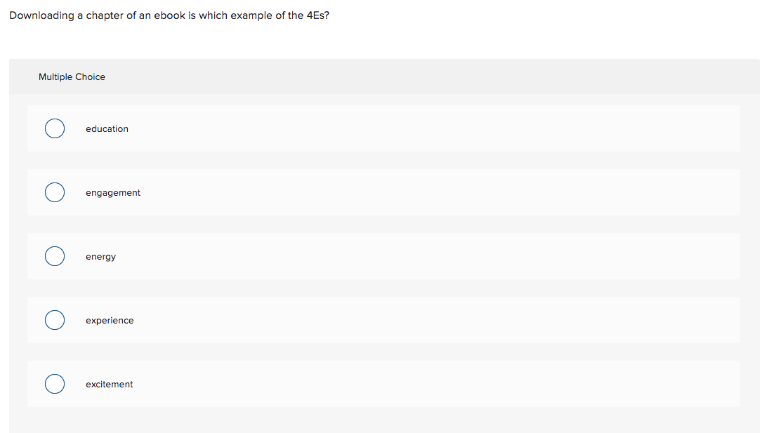 Downloading a chapter of an ebook is which