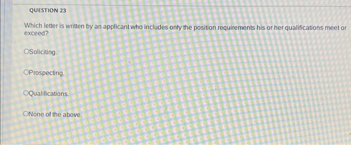 QUESTION 21 Which of the ideas on change are