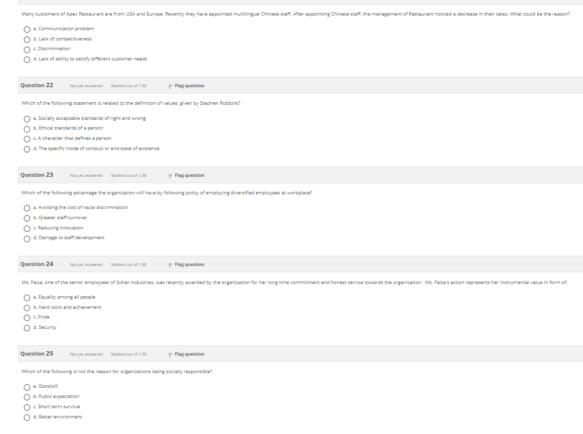 Many customers of Apex Restaurant are from USA