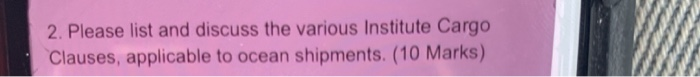 in detail please 2. Please list and discuss the