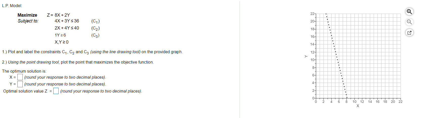 Statistics L.P. Model: 22- Maximize Subject to: