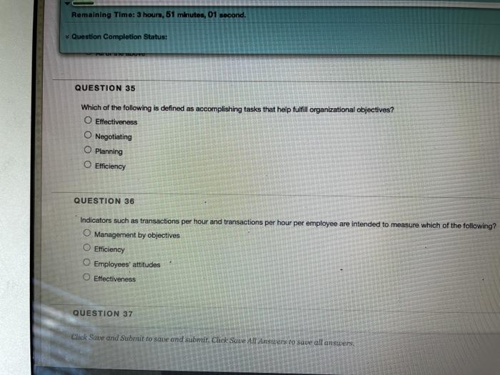 Remaining Time: 3 hours, 51 minutes, 01 second. *