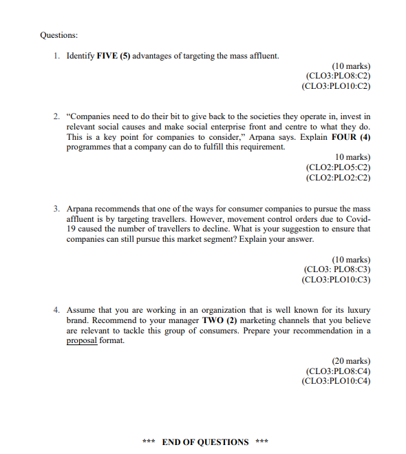 NOTE TO WRITER: PLEASE ANSWER ACCORDING TO THE