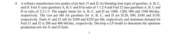 solve with steps and write the objective equation