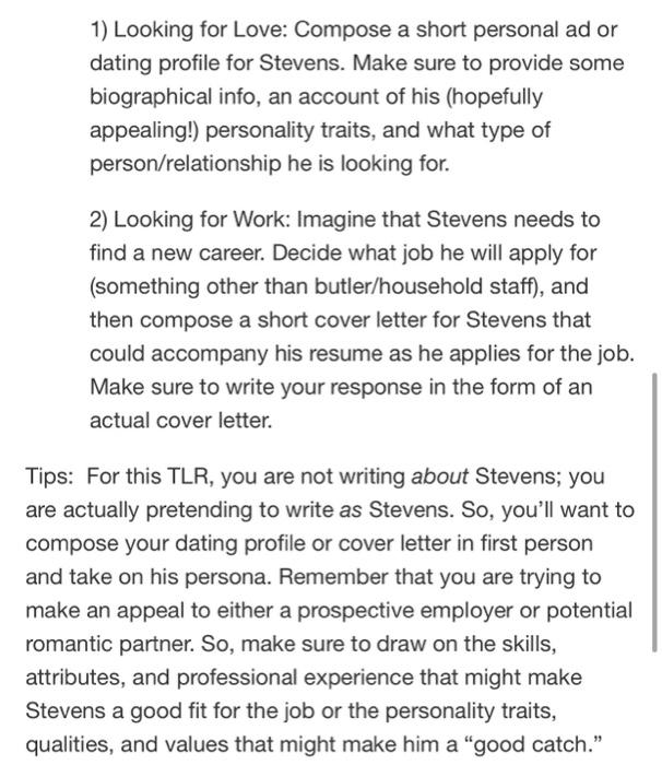 Thank you very much. 1) Looking for Love: Compose