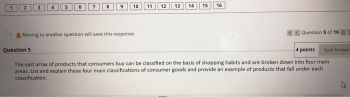 1 3 2 5 4 6 7 8 9 10 11 12 15 13 16 14 Moving to