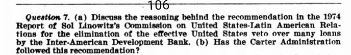 106 Question 7. (a) Discuss the reasoning behind