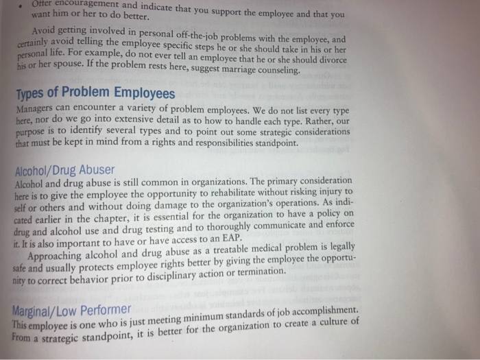 Question 8: What are four different types of