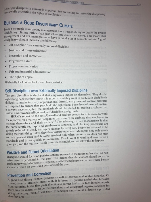 Question 8: What are four different types of