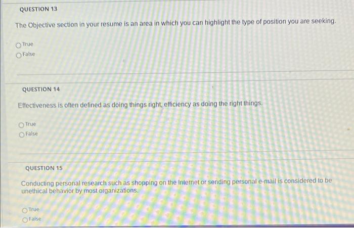 QUESTION 10 The functional resume is designed to