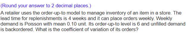 (Round your answer to 2 decimal places.) A