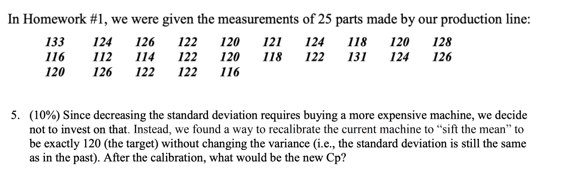 Upper spec Limit is 118 & Lower spec Limit is 112