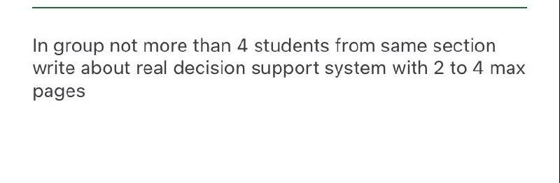 In group not more than 4 students from same